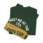 Meet Me At The Cozy Cup T-Shirt, folded