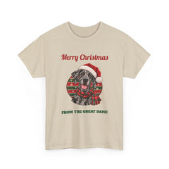 Merle Great Dane Christmas T-Shirt