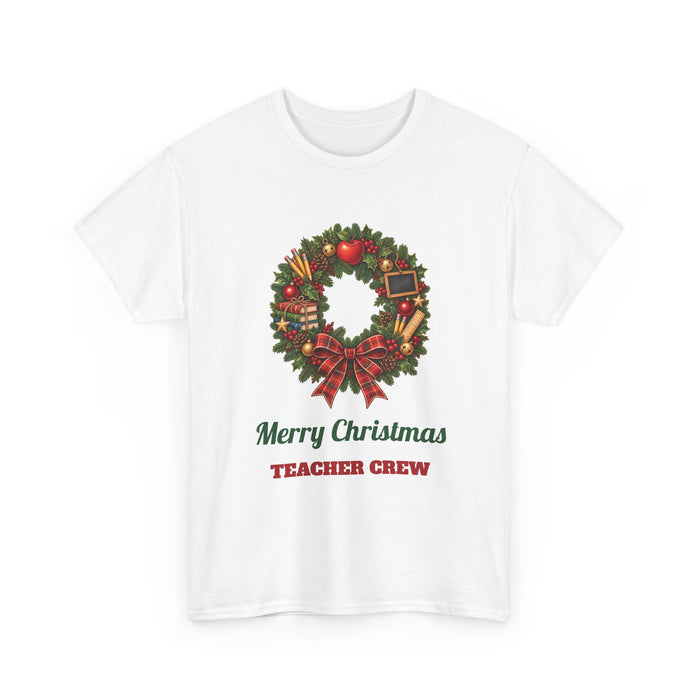 Merry Christmas Teacher Crew T-Shirt