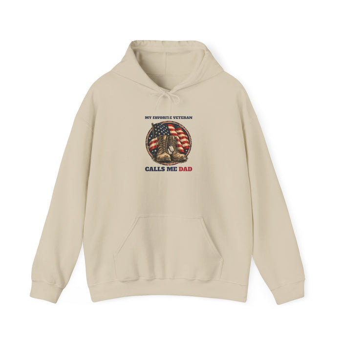 My Favorite Veteran Calls Me Dad Hoodie