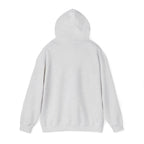 My Favorite Veteran Calls Me Mom Hoodie, back view with the hood up