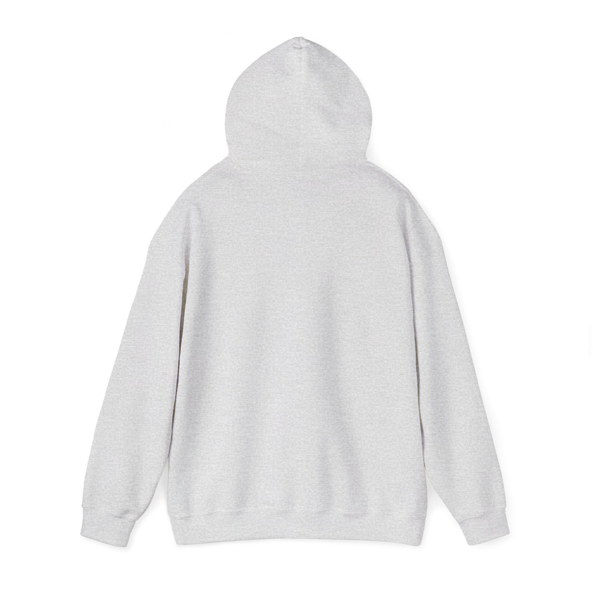 My Favorite Veteran Calls Me Mom Hoodie, back view with the hood up
