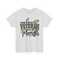 Ash My Favorite Veteran Calls Me Mom T-Shirt, front view