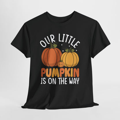 Our Little Pumpkin Is On The Way t-shirt, additional product view