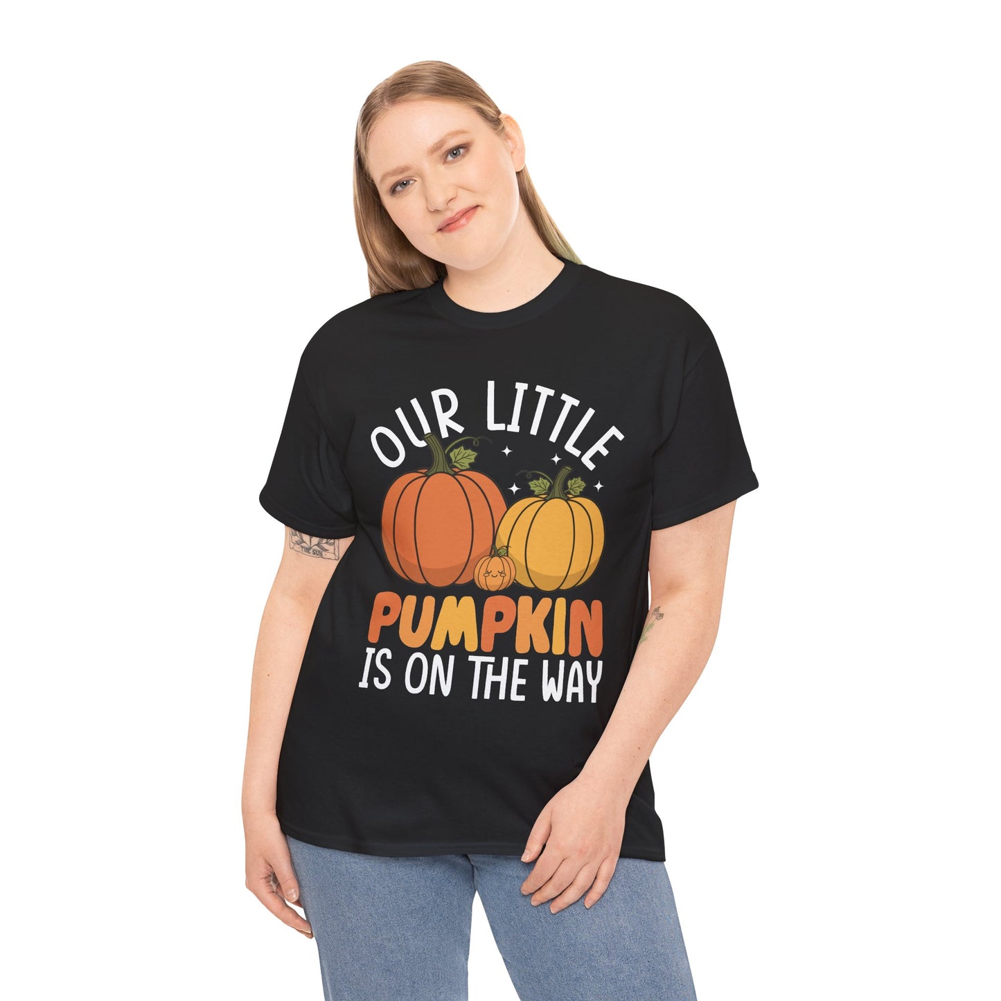 Our Little Pumpkin Is On The Way t-shirt, additional product view