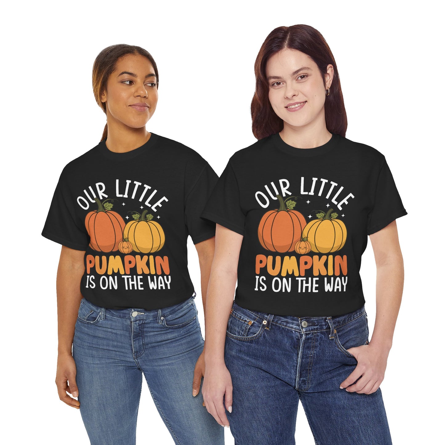 Our Little Pumpkin Is On The Way t-shirt, additional product view