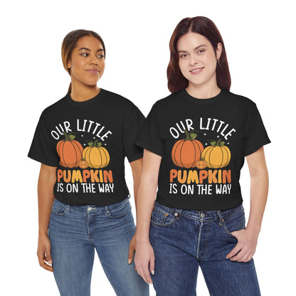 Our Little Pumpkin Is On The Way t-shirt, additional product view