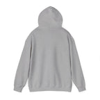 Protected By A Smokin' Hot Veteran Hoodie, back view with the hood up