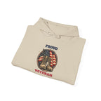 Proud Veteran Hoodie, folded