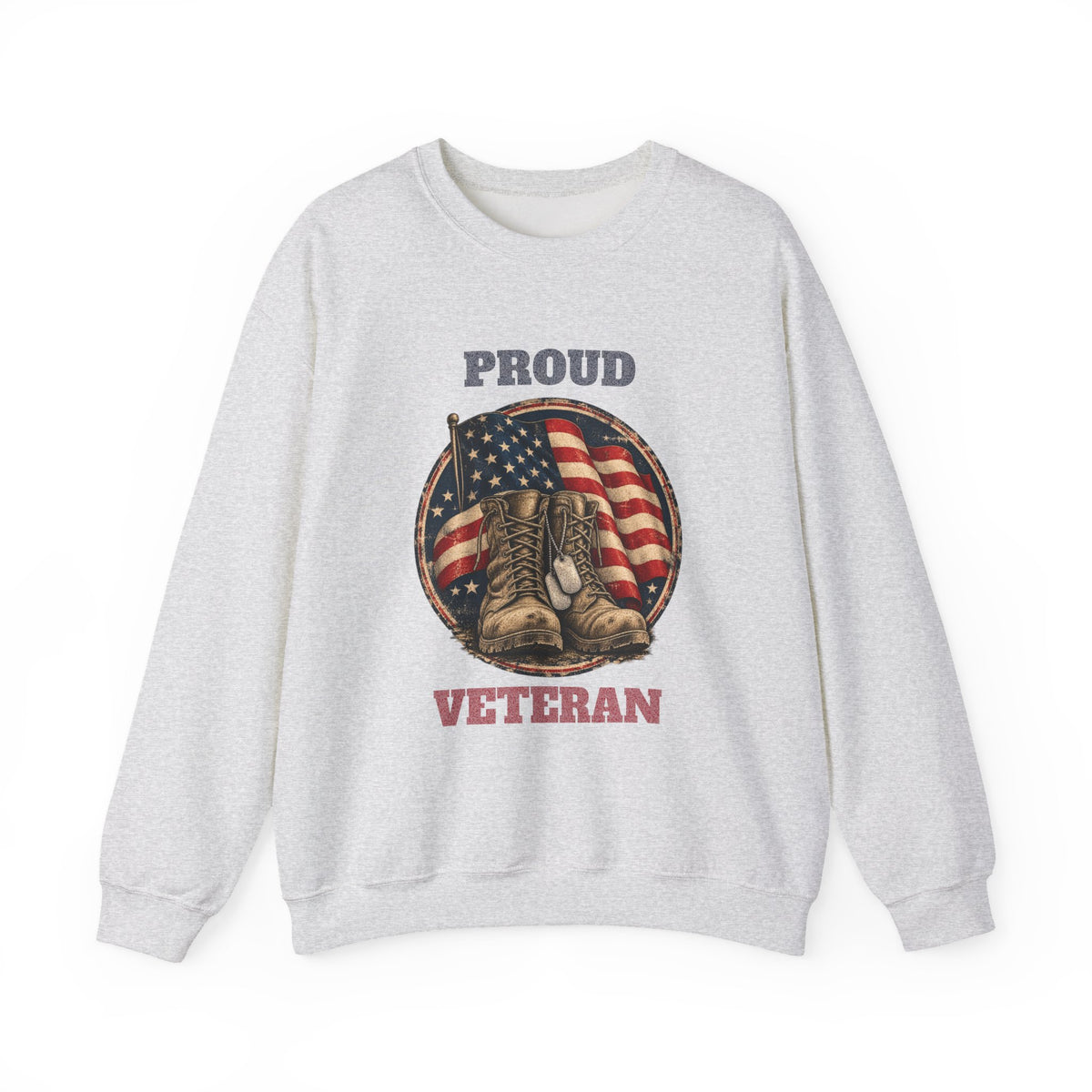 Ash Proud Veteran Sweatshirt, front view