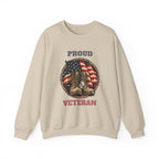 Sand Proud Veteran Sweatshirt, front view