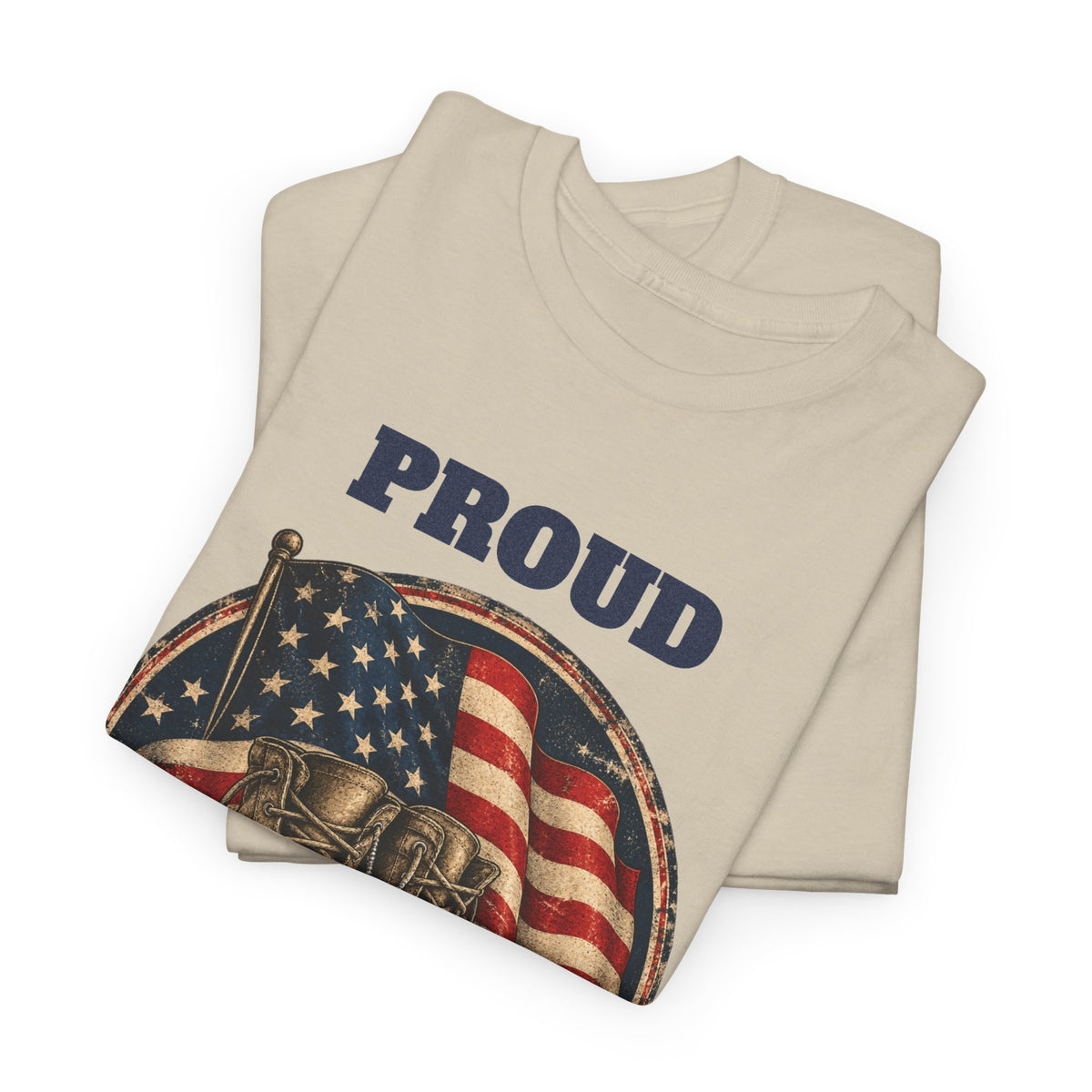Proud Veteran T-Shirt, folded