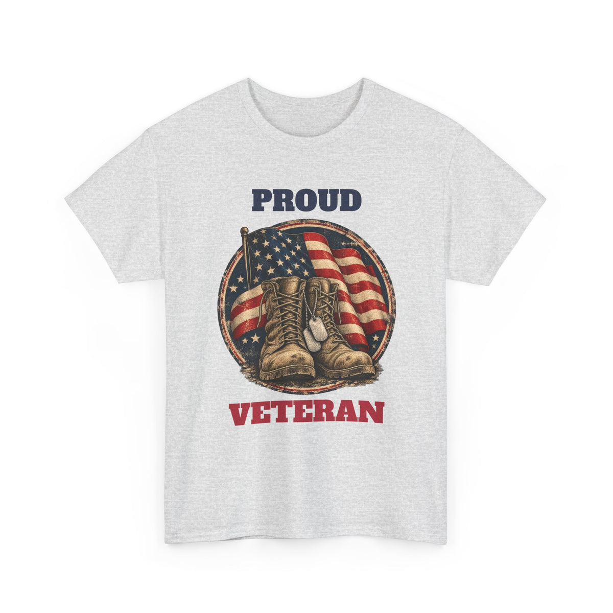 Ash Proud Veteran T-Shirt, front view