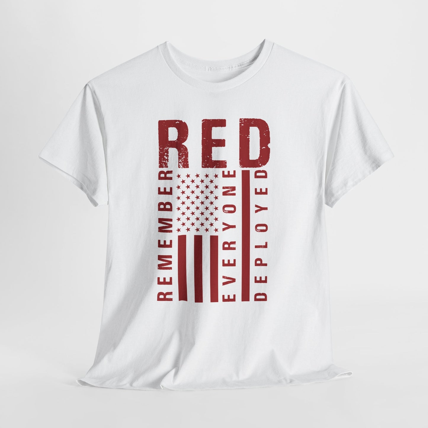 RED remember everyone deployed t-shirt, additional product photo