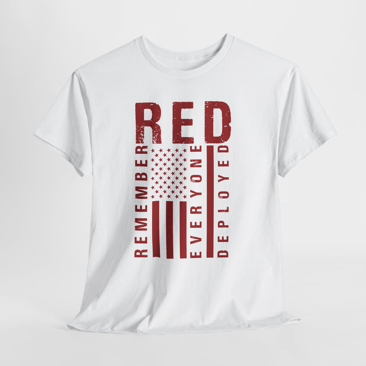 RED remember everyone deployed t-shirt, additional product photo