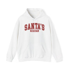 Santa's Favorite Varsity Christmas Hoodie
