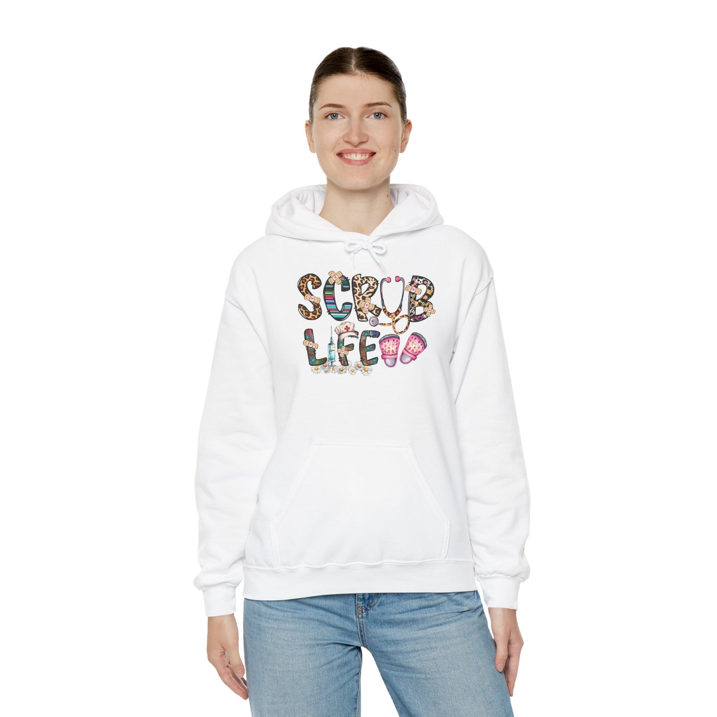 Scrub Life nurse hoodie, additional product view