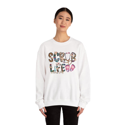 Scrub Life nurse sweatshirt, additional product view