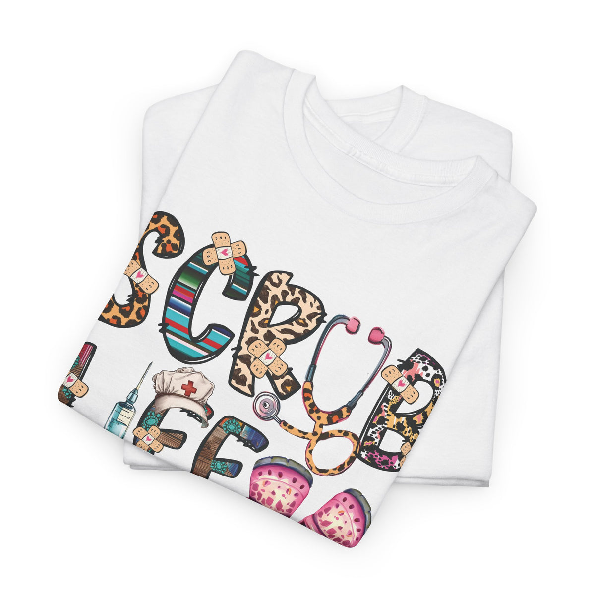 Scrub Life nurse t-shirt, additional product view