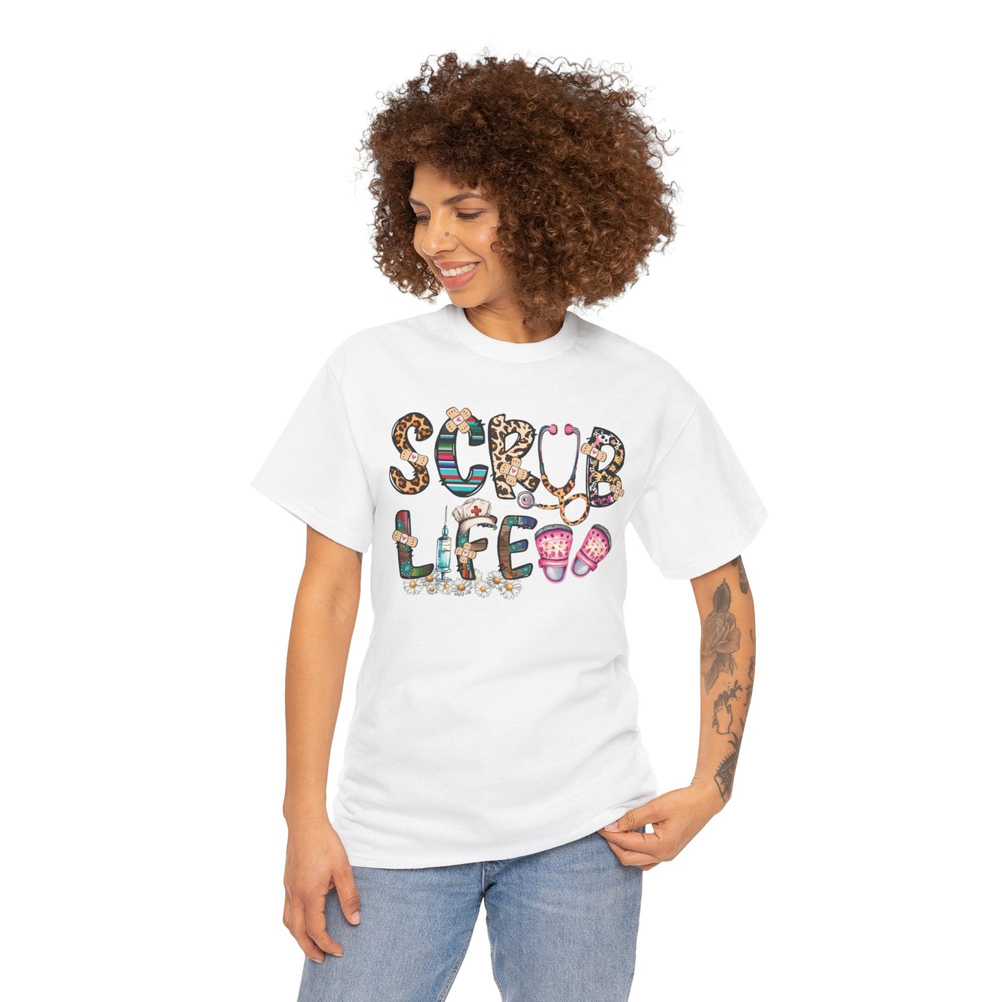 Scrub Life nurse t-shirt, additional product view