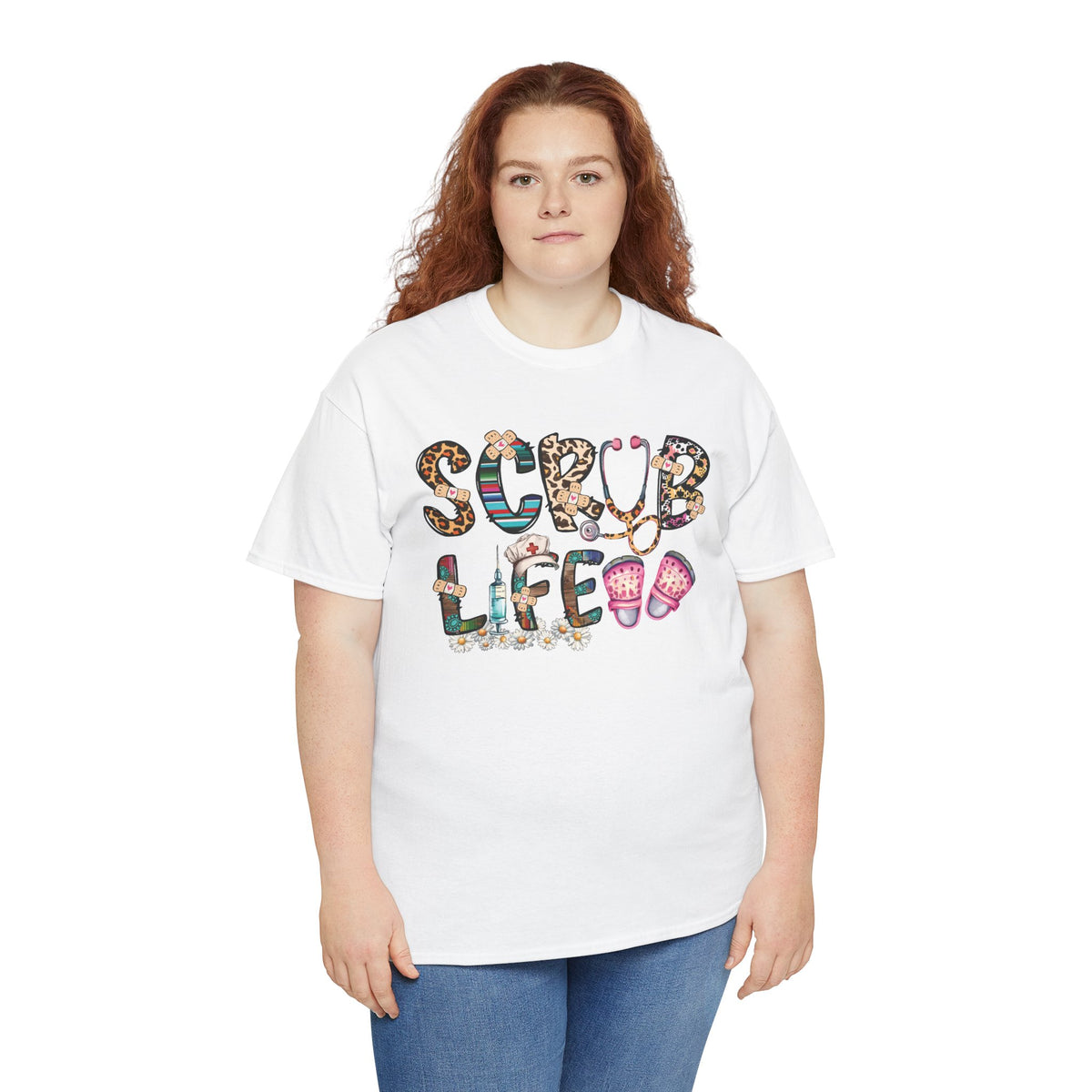 Scrub Life nurse t-shirt, additional product view