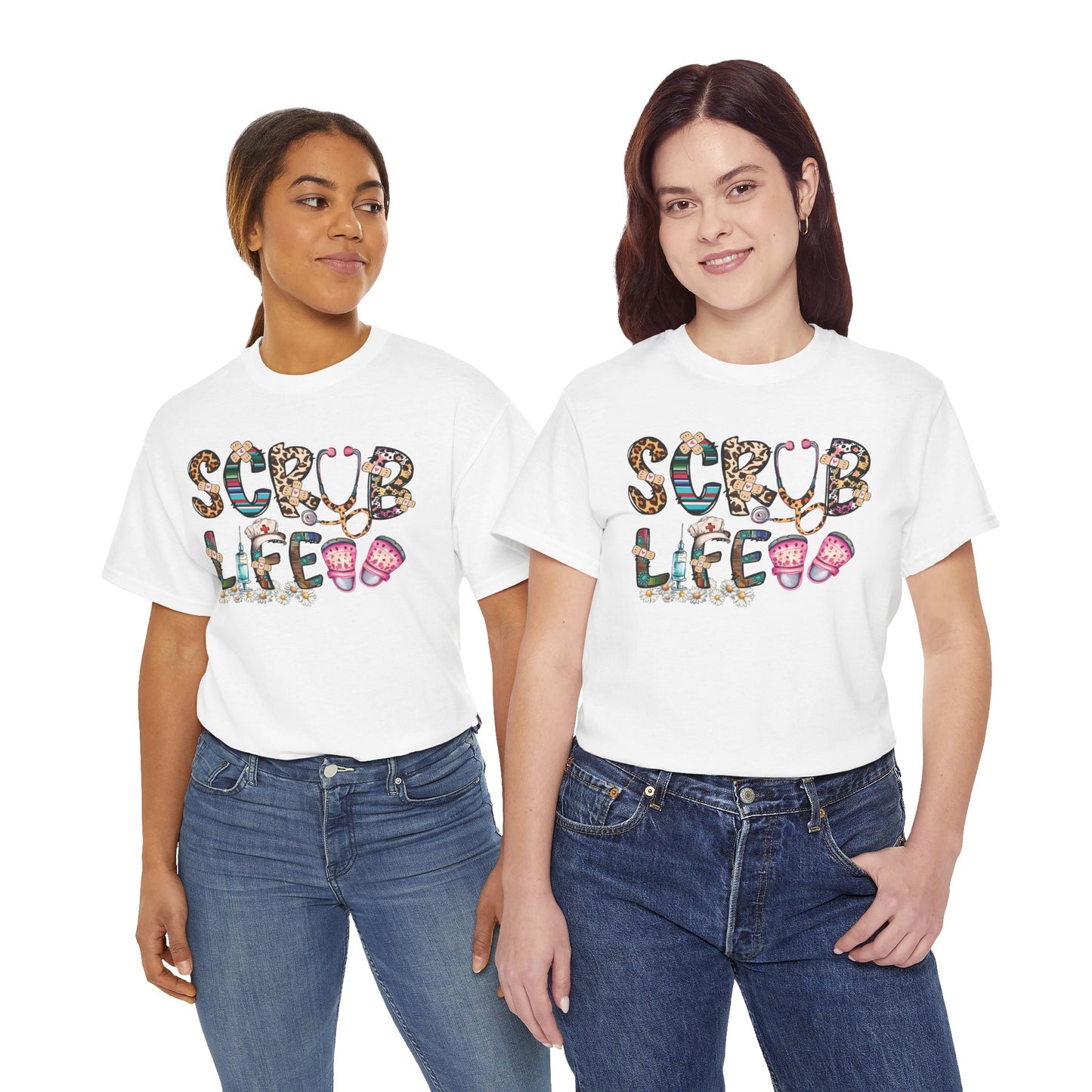 Scrub Life nurse t-shirt, additional product view