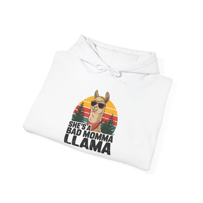 She's A Bad Momma Llama hoodie, additional product view