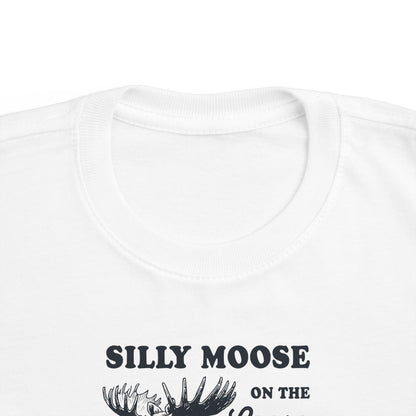Silly Moose On The Loose vintage moose toddler t-shirt, additional product photo