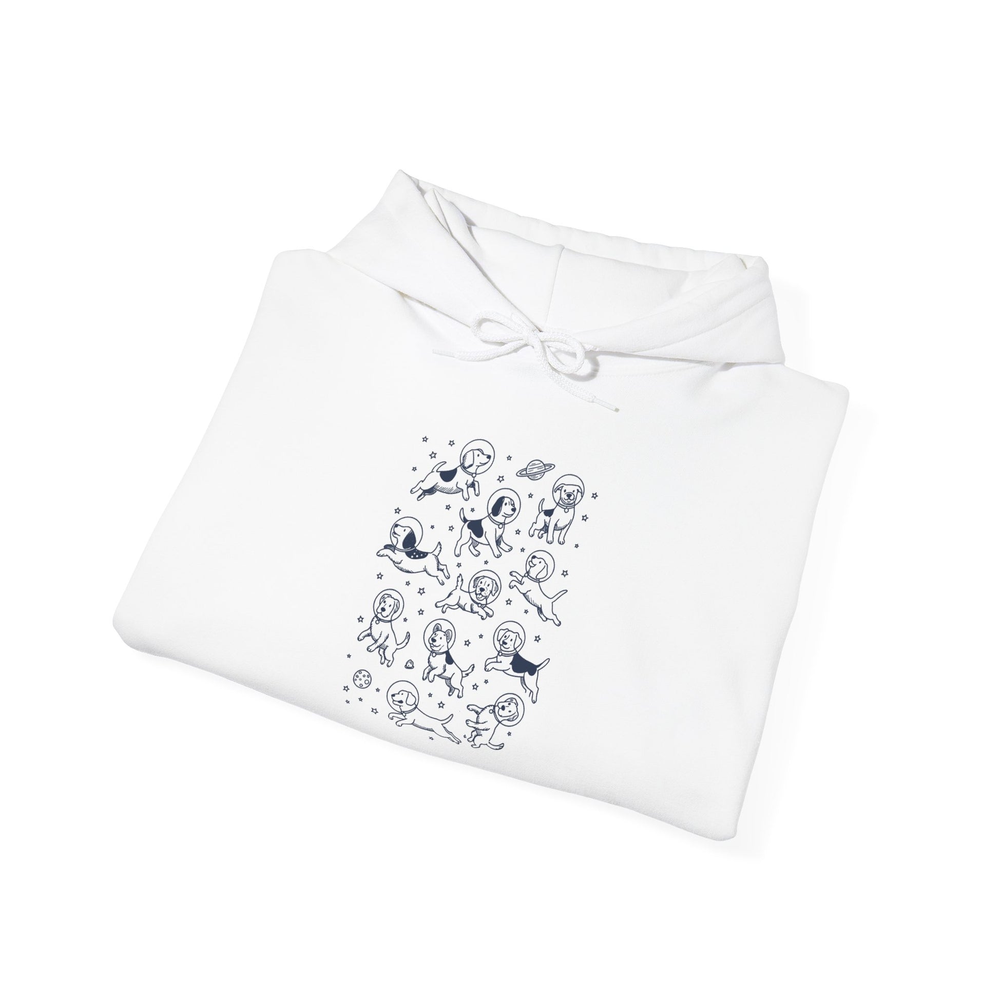 Space dogs astronaut hoodie, additional product view