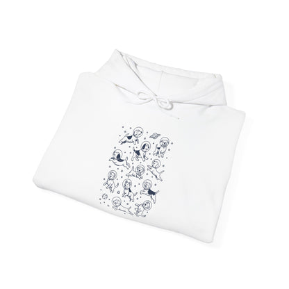 Space dogs astronaut hoodie, additional product view