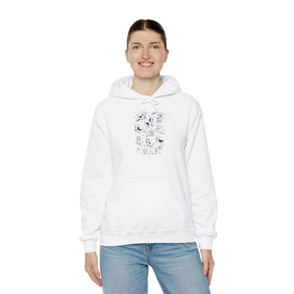 Space dogs astronaut hoodie, additional product view