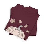 Thankful & Blessed Pumpkin T-Shirt, folded