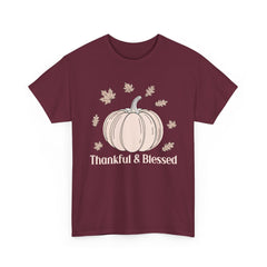 Thankful & Blessed Pumpkin T-Shirt