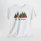 Tis The Season Christmas Trees T-Shirt, hanging