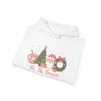 Tis The Season Cute Christmas Hoodie, folded