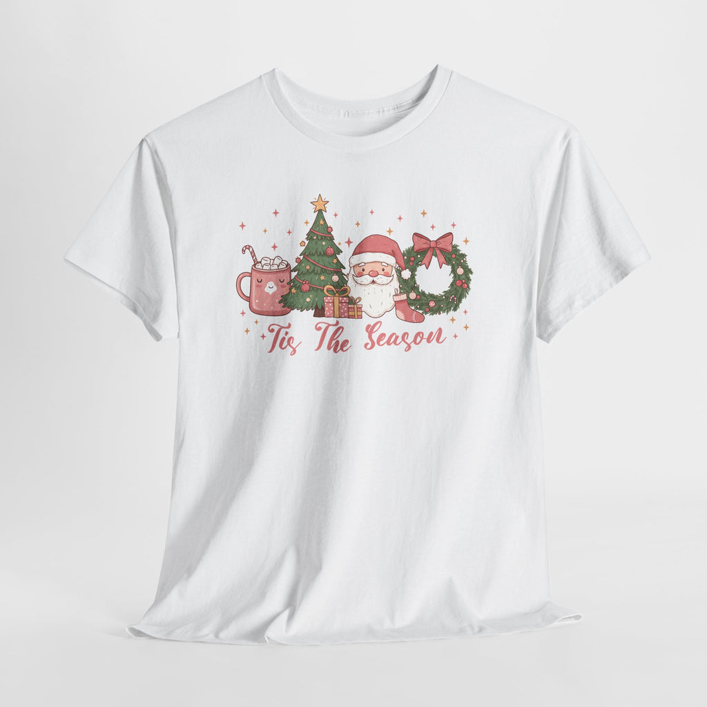 Tis The Season Cute Christmas T-Shirt, hanging