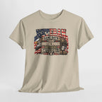 Veteran Same Oath Same Brotherhood Different Battlefield T-Shirt, flat lay