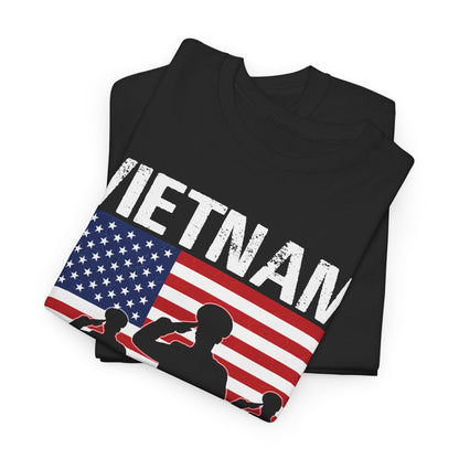 Vietnam Veteran American flag t-shirt, additional product view