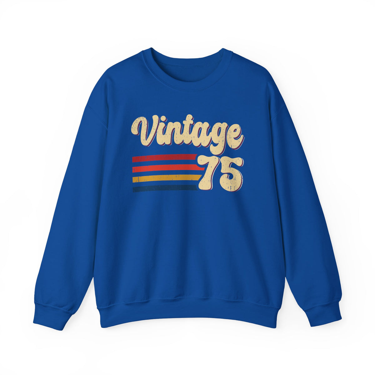 Royal Vintage 75 retro stripes sweatshirt, front view