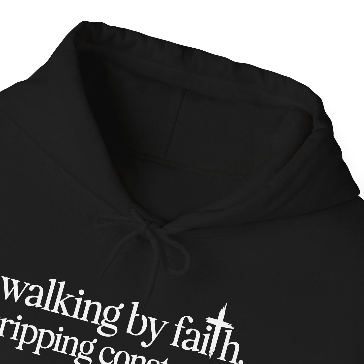 Walking By Faith Tripping Constantly hoodie, additional product photo